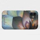 Blue Agave Succulent iPhone 5 Fall *personalize* Case-Mate iPhone Hülle (Rückseite (Horizontal))