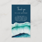 Blue-Age-Pflegekarte Begleitkarte (Vorderseite)