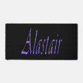 Blue Alastair Name, Schreibtisch Mat Schreibtischunterlage (Vorderseite)