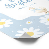 Blue Albern Goose Cards & Gifts Zeichen Poster (Ecke)