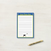 Blue Alpine Dairy Goat & Honey Bee Farm Post-it Klebezettel (Auf Schreibtisch)