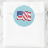 Blue American Flag Stickers (Tasche)