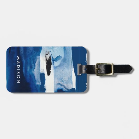 Blue Amore II Gepäckanhänger (Vorderseite horizontal)