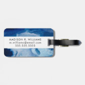 Blue Amore II Gepäckanhänger (Rückseite horizontal)