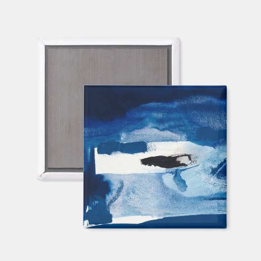 Blue Amore II Magnet (Vorderseite/Rückseite)