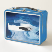 Blue Amore II Metall Lunch Box (Vorderseite)
