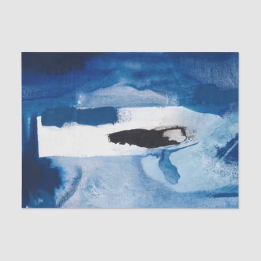 Blue Amore II Seidenpapier (Vorderseite)