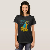 Blue & amp Goldblume T-Shirt (Vorne ganz)