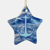 Blue Anchor Keramikornament (Rechts)