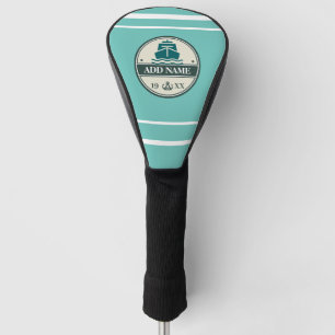 Blue Anchor Nautical Welcome Yacht Segelboot Golf Headcover