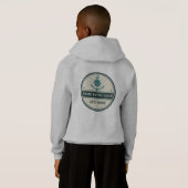 Blue Anchor Nautical Welcome Yacht Segelboot Hoodie (Schwarz voll)