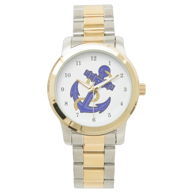Blue Anchor Watch Armbanduhr (Vorderseite)