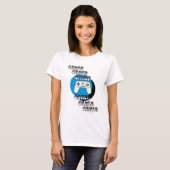 Blue and Black Gamer | Video-Controller T-Shirt (Vorne ganz)