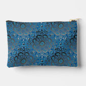 Blue and Black Travel Accessoire Bag Zubehörtasche (Rückseite)