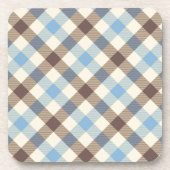 Blue And Brown Untersetzer (Vorderseite)