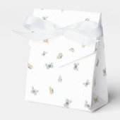 Blue and Crème Butterfets Charming Garden Fauna F Geschenkschachtel (Vorderseite)