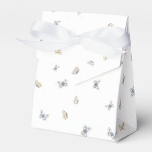Blue and Crème Butterfets Charming Garden Fauna F Geschenkschachtel
