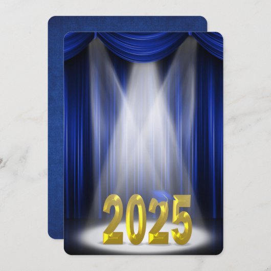 Blue and Gold 2025Einladung Einladung (Vorne/Hinten)