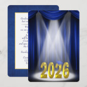 Blue and Gold 2025Einladung Einladung (Vorne/Hinten)