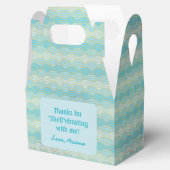 Blue and Gold Anchor Fevor Box Geschenkschachtel (Geöffnet)