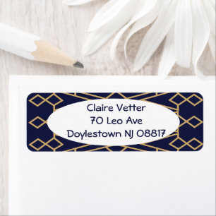 Blue and Gold Bowties