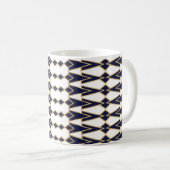 Blue and Gold Bowties Kaffeetasse (VorderseiteRechts)