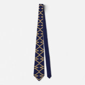 Blue and Gold Bowties Krawatte (Vorderseite)