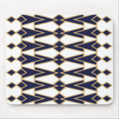 Blue and Gold Bowties Mousepad (Vorne)