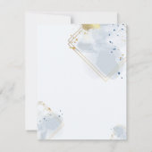 Blue and Gold Breakcard Ankündigung (Rückseite)