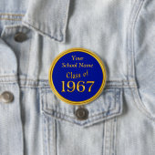 Blue and Gold High School Wiedersehen - Ideenvorst Button (Beispiel)
