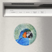 Blue and Gold Macaw Magnet (In Situ (Geschirrspüler))