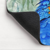 Blue and Gold Macaw Mousepad (Ecke)