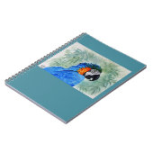Blue and Gold Macaw Notizblock (Linke Seite)
