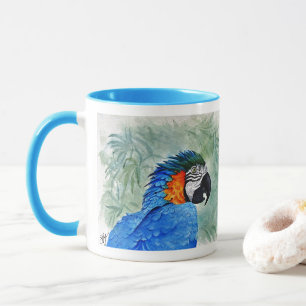 Blue and Gold Macaw Tasse