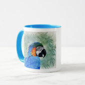 Blue and Gold Macaw Tasse (Vorderseite Links)