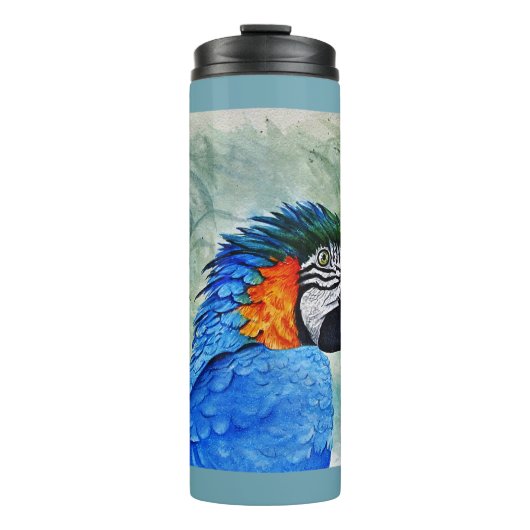 Blue and Gold Macaw Thermosbecher (Vorderseite)