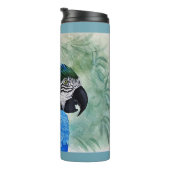 Blue and Gold Macaw Thermosbecher (Nach rechts gedreht)