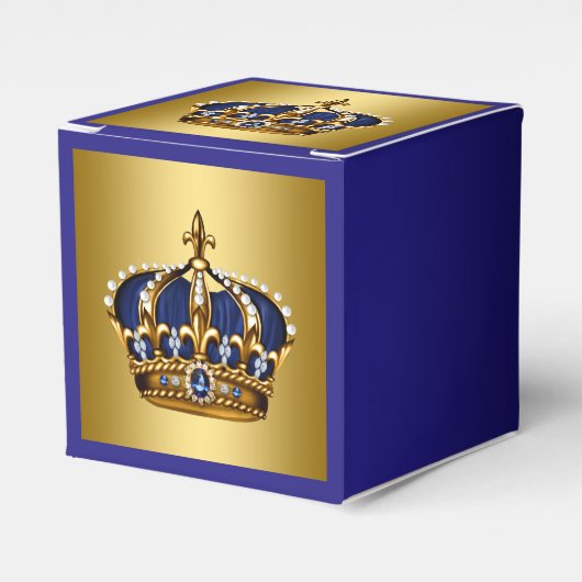 Blue and Gold Prince Geschenkschachtel (Vorderseite)
