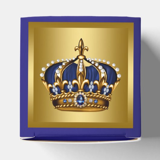 Blue and Gold Prince Geschenkschachtel (Oben)