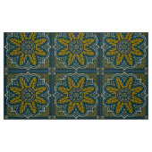 Blue and Gold Star Point Deko Stoff (Fat Quarter (45,7 x 55,9 cm))