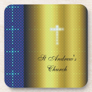 Blue and Gold Untersetzer