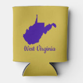 Blue and Gold West Virginia Dosenkühler (Vorderseite)