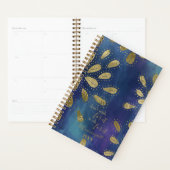 Blue and Gold with Motivational Quote Planner Planer (Anzeige)