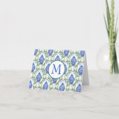 Blue and Green Ginger Jars and Bamboo Monogram (Vorderseite)