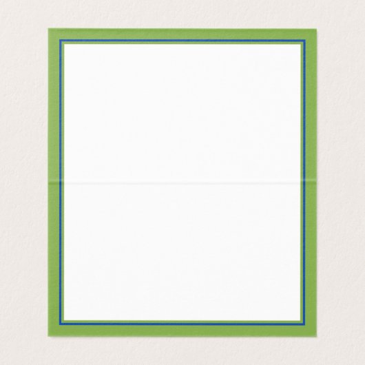 Blue and Green Ginger Jars and Bamboo Monogram (Innenseite Aufgefaltet)