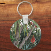 Blue and Green Hummingbird Schlüsselanhänger (Rückseite)