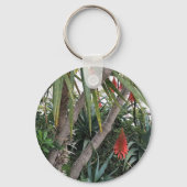 Blue and Green Hummingbird Schlüsselanhänger (Rückseite)