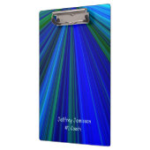 Blue and Green Sternexplosion, #1 Coach, Best Teac Klemmbrett (Links)