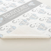 Blue and Grey Boy Elephant Baby Name Sherpadecke (3/4)