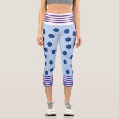 Blue and Lila Fun Leggings (Vorderseite)